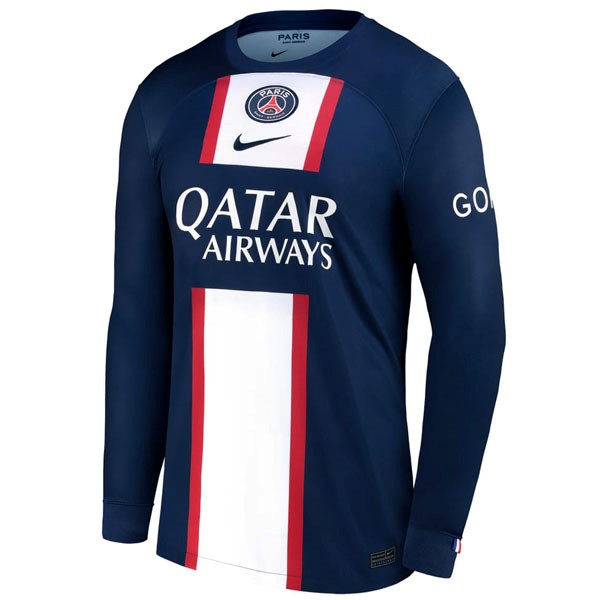 Authentic Camiseta Paris Saint Germain 1ª ML 2022-2023 Azul